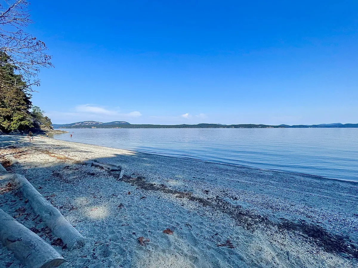Beddis Beach shoreline, Salt Spring Island